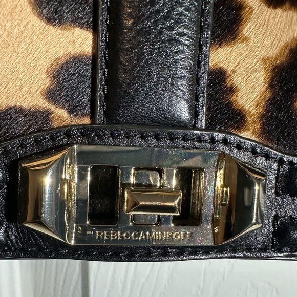 Rebecca Minkoff Leopard Love Crossbody Calfskin Bag - Picture 5 of 6